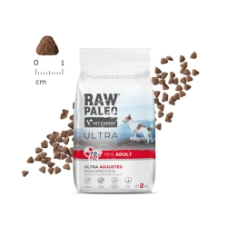 RAW PALEO ULTRA BEEF ADULT MINI - sucha karma z wołowiną dla psów dorosłych ras małych 2kg